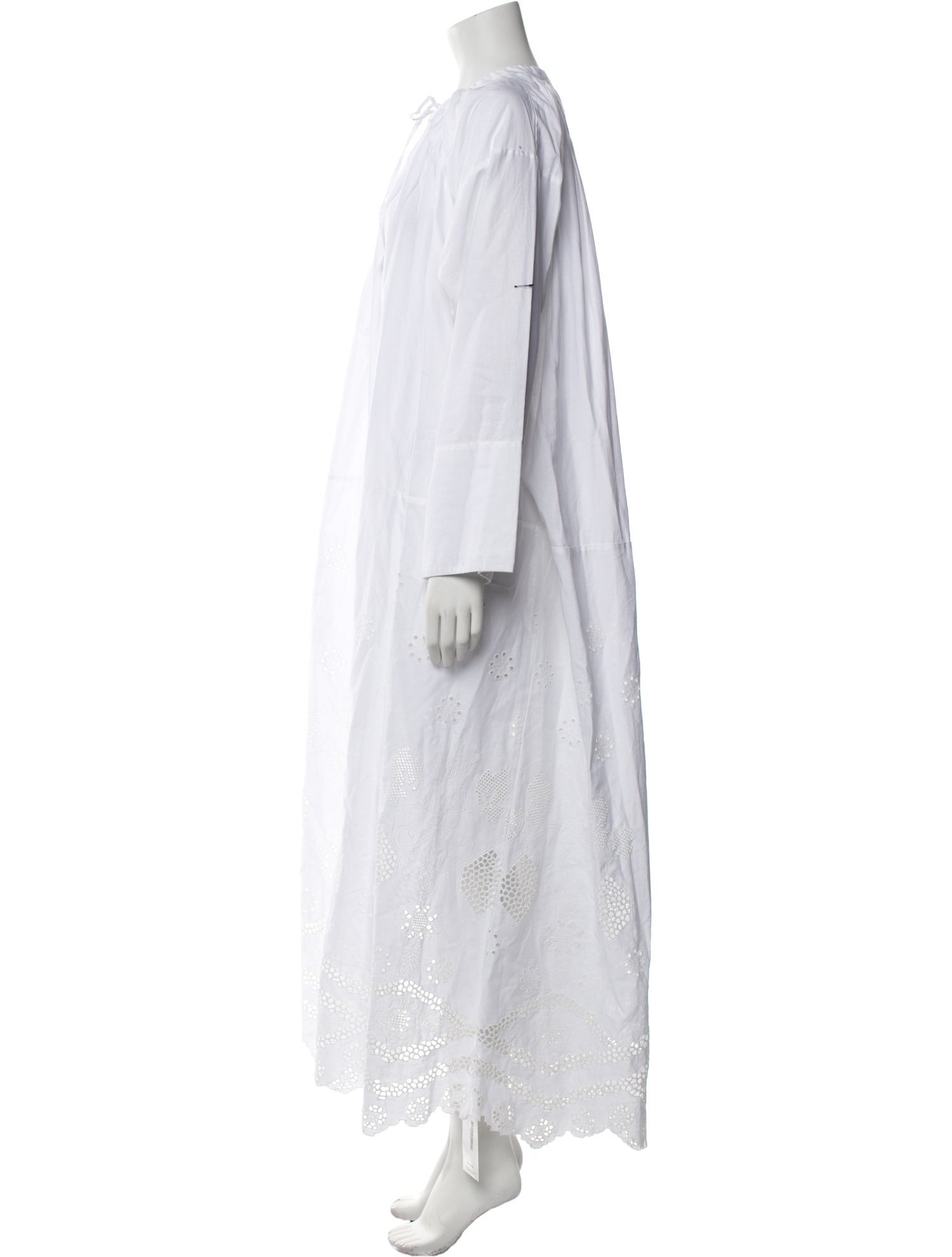 Nili Lotan Crew Neck Long Dress